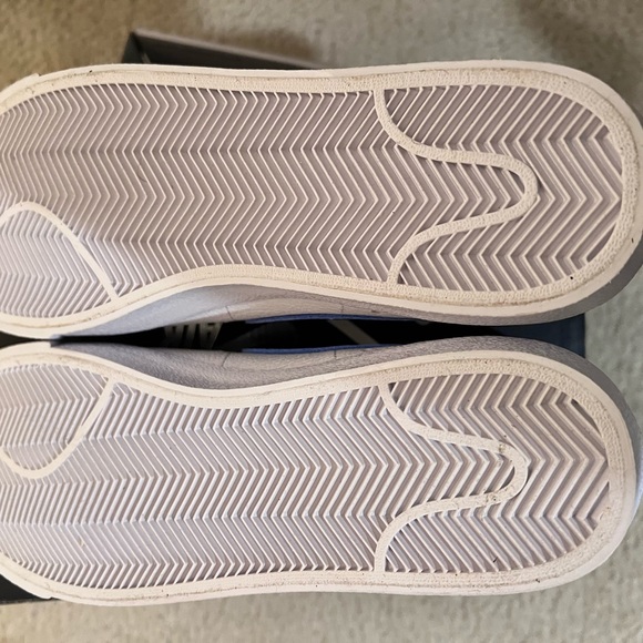 Vintage Nike Blazers - White with Blue - Picture 5 of 5